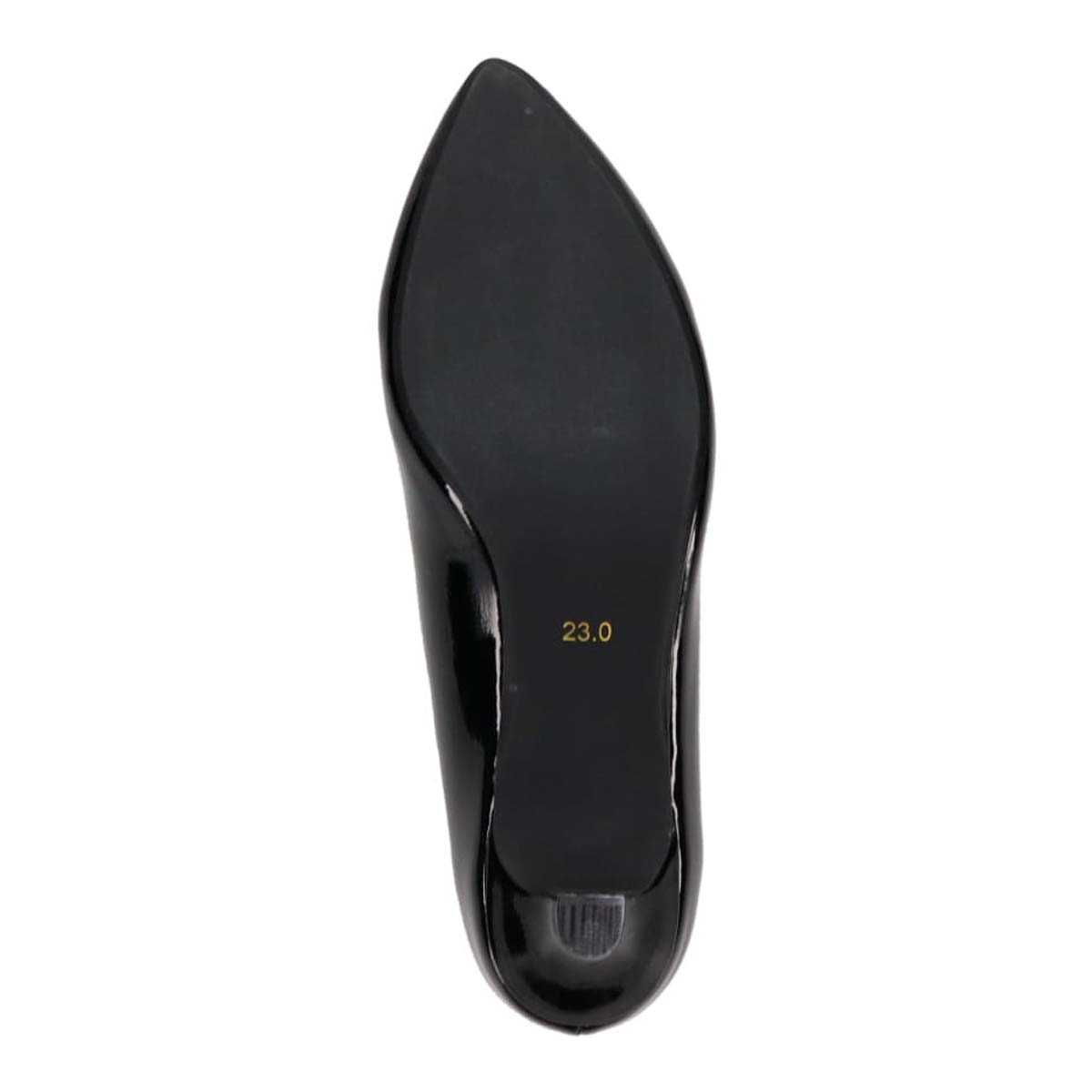 テーン tehen どんなシーンにも活躍できる 万能デザイン ベーシックパンプス TN5501 BLACK-ENAMEL2 23.0