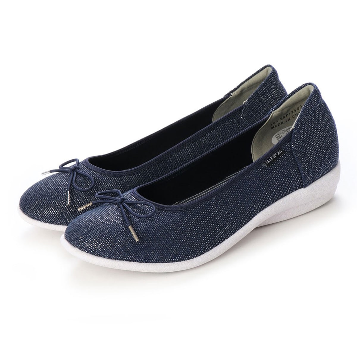 エル スポーツ Ellesport ソフトバレエシューズ Espa 23 0 Navy Silver ウィメンズ Madras マドラス公式サイト オンラインショップ 靴メーカー直営公式通販
