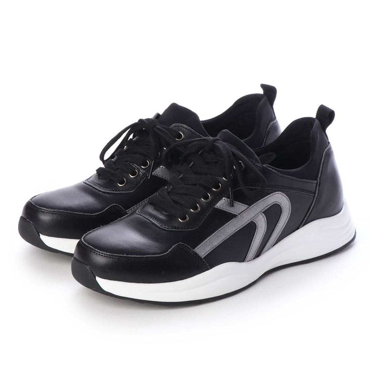 フット パワー Foot Power スニーカー Fp1102w 25 Black Silver メンズ Madras マドラス公式サイト オンラインショップ 靴メーカー直営公式通販