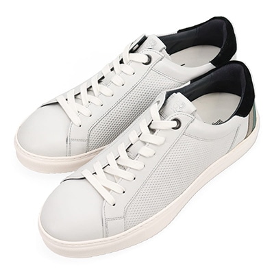 LANVIN en Bleu　パンチングＭＩＸ メッシュコートスニーカー　86473