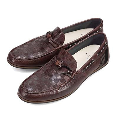 ランバンオンブルー LANVIN en Bleu  フィッシングホックドライビングシューズ 86561