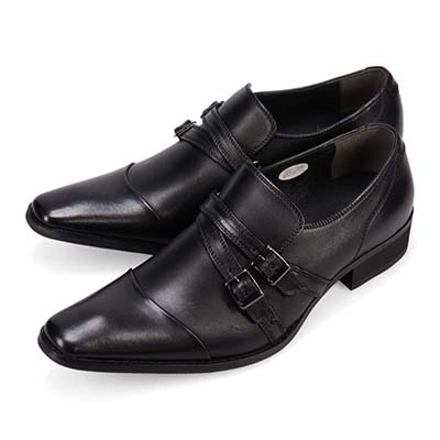 ブラックリスト BLACK LIST ダブルモンクストラップドレスシューズ BC2607