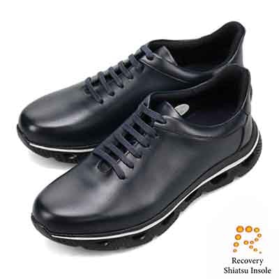 モデロ MODELLO 「Recovery Shiatsu Insole」搭載で指圧効果により血行をよくする。 レザースニーカー DM3342R