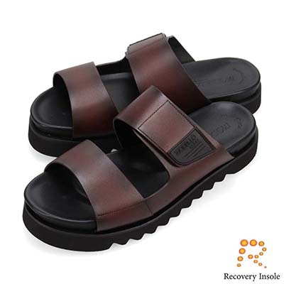 モデロ MODELLO 「リカバリーインソール」搭載で指圧効果により血行を115％促進。Recovery厚底サンダル　DM5320R