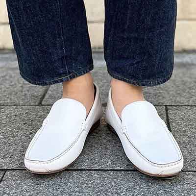 世界初のカバロス加工シリーズ モデロ MODELLO ドライビングシューズ　DM5514