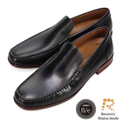 モデロ MODELLO 「Recovery Shiatsu Insole」搭載で指圧効果により血行を115%促進。 COVERROSS Bee ユーチップ スリッポンドレスシューズ DM5515R