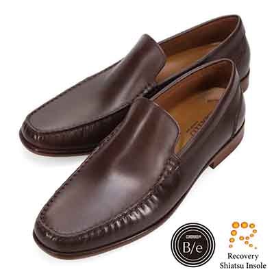 モデロ MODELLO 「Recovery Shiatsu Insole」搭載で指圧効果により血行を115%促進。 COVERROSS Bee ユーチップ スリッポンドレスシューズ DM5515R