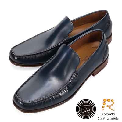 モデロ MODELLO 「Recovery Shiatsu Insole」搭載で指圧効果により血行を115%促進。 COVERROSS Bee ユーチップ スリッポンドレスシューズ DM5515R