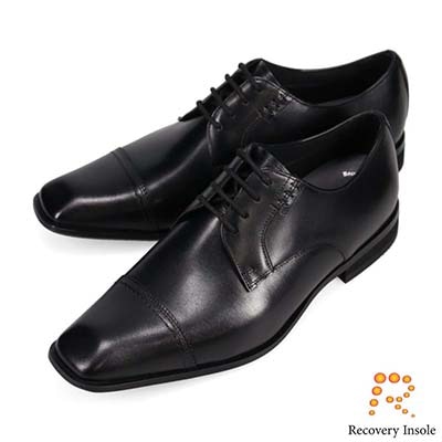 モデロ MODELLO 「リカバリーインソール」搭載で指圧効果により血行を115％促進。外羽根ストレートチップ ドレスシューズ　DM5521XR