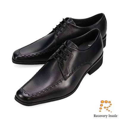 モデロ MODELLO 「リカバリーインソール」搭載で指圧効果により血行を115%促進。ユーチップレースアップドレスシューズ DM5524XR