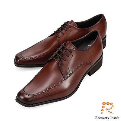 モデロ MODELLO 「リカバリーインソール」搭載で指圧効果により血行を115%促進。ユーチップレースアップドレスシューズ DM5524XR