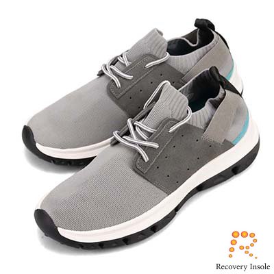 モデロ MODELLO 「リカバリーインソール」搭載で指圧効果により血行を115%促進。 レースアップカジュアルスニーカー DM6522R