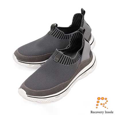 モデロ MODELLO 「リカバリーインソール」搭載で指圧効果により血行を115％促進。Recoveryニットスリッポンスニーカー　DM6529R