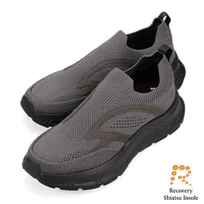 モデロ MODELLO 「Recovery Shiatsu Insole」搭載で指圧効果により血行をよくする。厚底ニット スリッポンスニーカー　DM6531R
