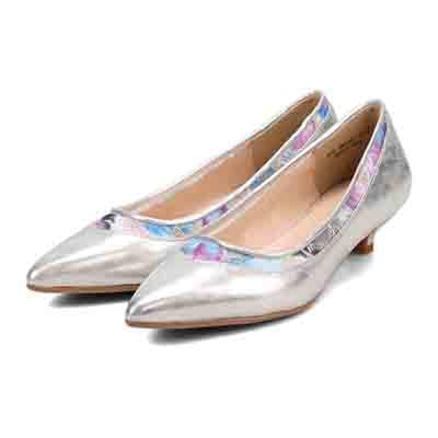 モデロ MODELLO ポインテッドトゥ・チュールパンプス  DML1923