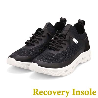 モデロ MODELLO 「リカバリーインソール」搭載で指圧効果により血行を115％促進。Recoveryニットスニーカー　DML4301R
