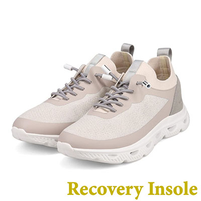 モデロ MODELLO 「リカバリーインソール」搭載で指圧効果により血行を115％促進。Recoveryニットスニーカー　DML4301R