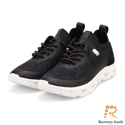 モデロ MODELLO 「リカバリーインソール」搭載で指圧効果により血行を115％促進。Recoveryニットスニーカー　DML4301R