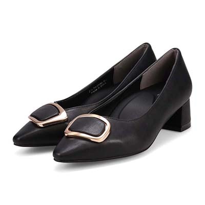 モデロ MODELLO 「リカバリーインソール」搭載で指圧効果により血行を115％促進。Recoveryポインテッドパンプス　DML5505R