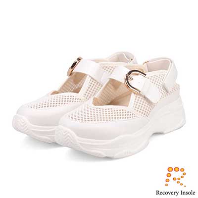 モデロ MODELLO 「リカバリーインソール」搭載で指圧効果により血行を115％促進。Recoveryスニーカーサンダル　DML5507R