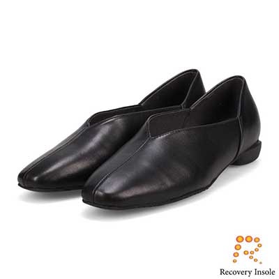 モデロ MODELLO 「リカバリーインソール」搭載で指圧効果により血行を115％促進。Recoveryスクエアパンプス　DML8827R