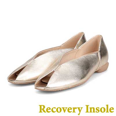 モデロ MODELLO 「リカバリーインソール」搭載で指圧効果により血行を115％促進。Recoveryオープンパンプス　DML8828R
