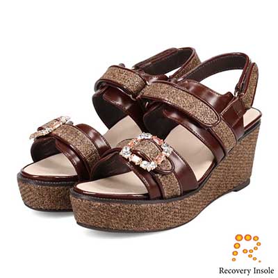 モデロ MODELLO 「リカバリーインソール」搭載で指圧効果により血行を115％促進。Recoveryエレガンスカジュアルサンダル　DML8830R