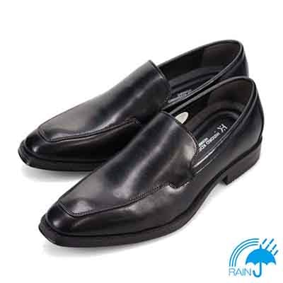 【防水機能】HIROKO KOSHINO HOMME  メンズ エレガント ユーチップ スリッポンドレスシューズ　HR7010