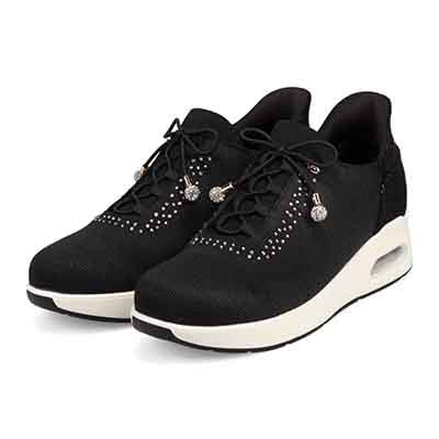 HIROKO KOSHINO FEMME ラメニットの大人可愛いスニーカー HRL9002