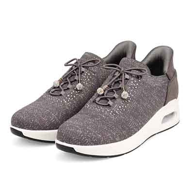 HIROKO KOSHINO FEMME ラメニットの大人可愛いスニーカー HRL9002