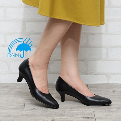 【強撥水仕様】マドラス madras　フィッティングに定評有りのマドラスファクトリー製ハンドメイド スクエアトゥ・パンプス MAL0021