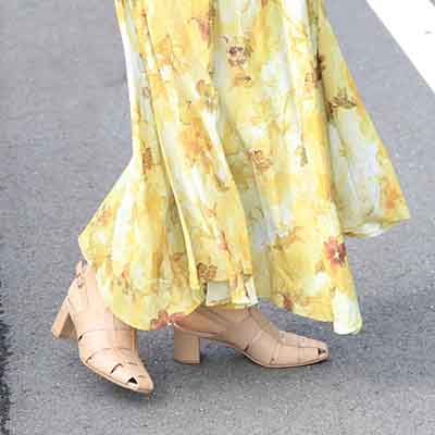 マドラス madras  スクエアトゥ エレガンス グルカサンダル　MAL4075