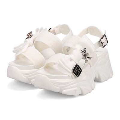 最旬トレンドで目立っちゃおう！マドラス madras TGC in あいち・なごや 2026 出演モデル着用シューズ　カジュアル厚底サンダル　MAL7584TGC