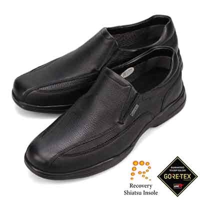 【GORE-TEX】マドラスウォーク madras Walk 「Recovery Shiatsu Insole」搭載 指圧効果により血行をよくする。 全天候快適 ゴアテックス スリッポンタウンカジュアルシューズ MW7401R