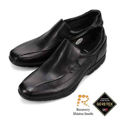 【GORE-TEX】マドラスウォーク madras Walk 「Recovery Shiatsu Insole」搭載で指圧効果により血行をよくする。 全天候快適なゴアテックススリッポン・カジュアルシューズ MW7702R
