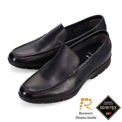 【GORE-TEX】マドラスウォーク madras Walk 「Recovery Shiatsu Insole」搭載で指圧効果により血行をよくする。 全天候快適 ゴアテックス スリッポンドレスシューズ　MW7703R