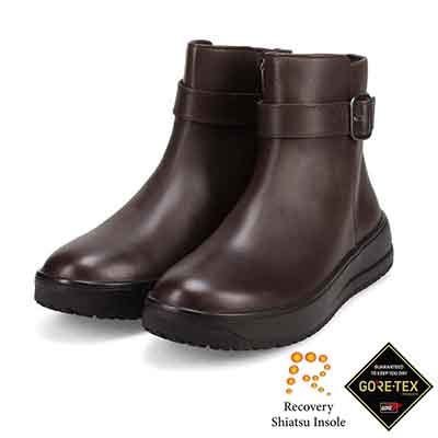 【GORE-TEX】防滑マドラスウォーク madras Walk 「Recovery Shiatsu Insole」搭載で指圧効果により血行をよくする。 ゴアテックスカジュアルショートブーツ　MWL1037R