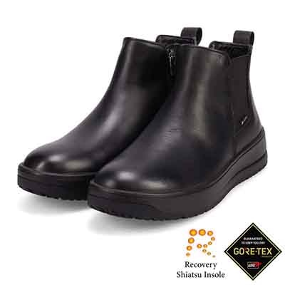 【GORE-TEX】マドラスウォーク madras Walk 「Recovery Shiatsu Insole」搭載　指圧効果により血行をよくする。 防滑×防水　サイドゴアショートブーツ　MWL1038R