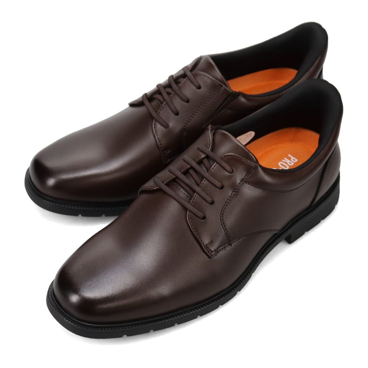 プロ コンフォート PRO-COMFORT Easy Wearing(簡単装着)外羽根プレーントゥビジネスシューズ PC6010