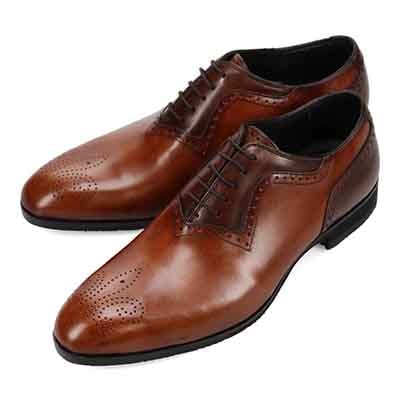 【防滑ソール】【軽量】マドラス madras プレーントゥ・メダリオンビジネスシューズ SPM422