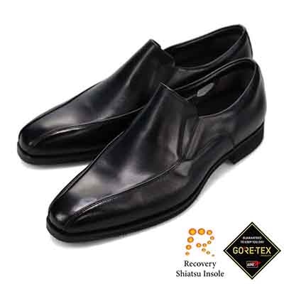 【大きいサイズ】【GORE-TEX】マドラスウォーク madras Walk 「Recovery Shiatsu Insole」搭載で指圧効果により血行をよくする。 ゴアテックススワールモカスリッポンビジネスシューズ SPMWK7802R