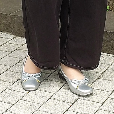 テーン tehen 柔らかアッパー♪ベーシックリボンパンプス TN4016